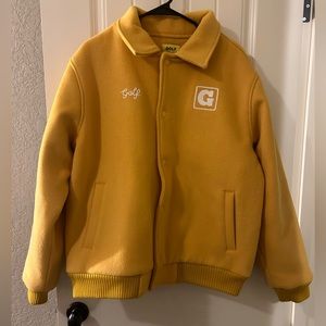 Golf Wang Yellow Golfmatic Wool Bomber
